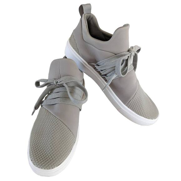 Steve Madden Lancer Gray Textured Sneaker size 7 - Picture 1 of 6